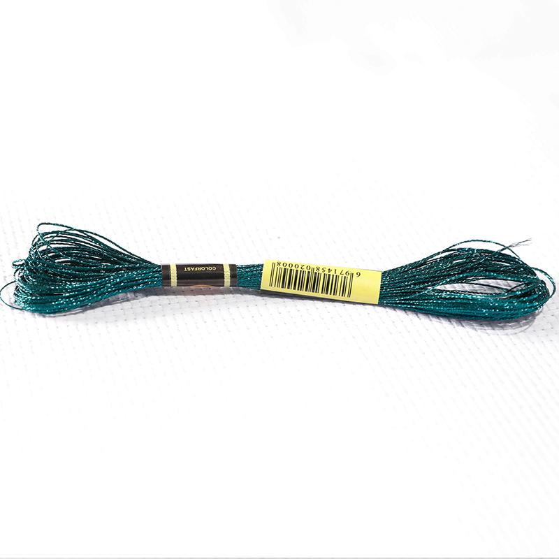 16M/roll Multi-color Gold And Silver Thread Computer Embroidery Gold Thread DIY Cross-stitch Metal Thread TJ20500