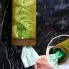 Home Grocery Bag Holder Wall Mount Plastic Bag Holder Dispenser Hanging Storage Trash Garbage Bag Kitchen Garbage Organizer