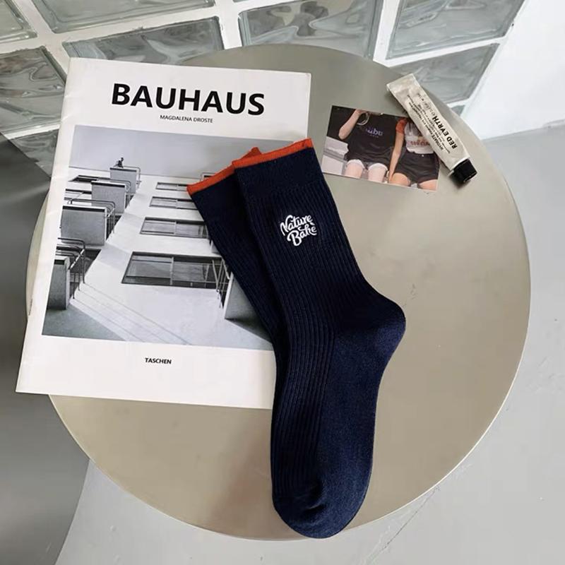 

Спортивные унисекс чулки дышащие удобные вышитые японские винтажные носки универсальные