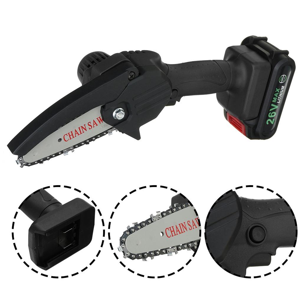 26V Portable Rechargeable Electric Saw High Carbon Steel Woodworking Electric Saw New