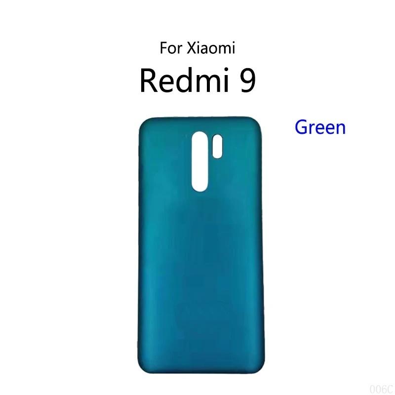 Parts Battery Back Cover For Xiaomi Redmi 9 Housing Panel Battery Cover Rear Case