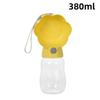 2-in-1 Dog Water Bottle Food Grade Leakproof Portable Pet Drinking Feeder for Small Big Dogs Outdoor Travel Hiking