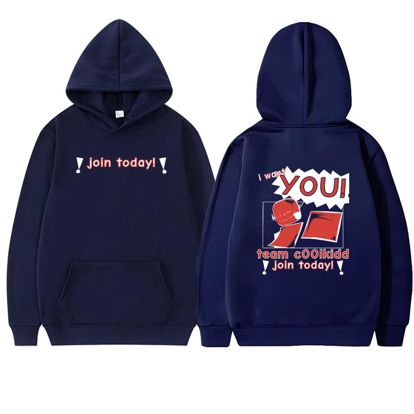 

2025 I Want You for Graphic Double Sided Printed Hoodies Fleece Men Women Long sleeve Sweatshirt Unisex Autumn Winter Pullovers 3XL