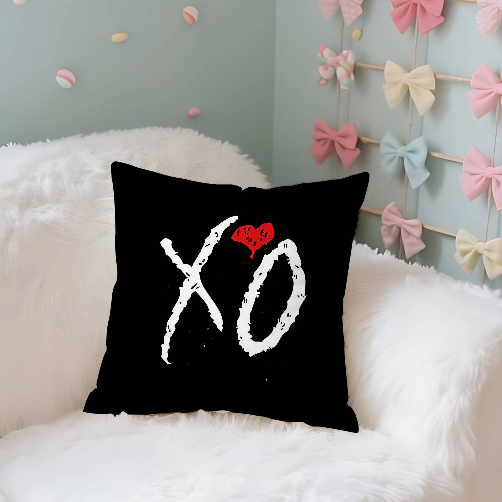 The Weeknd House Of Balloons Case Plush Fabric Soft Pillowcase Double Sided Print Cushion Cover Household Gifts