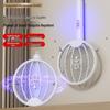 Dobíjecí skládací elektrická plácačka na komáry & lampa proti hmyzu