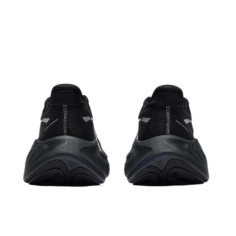 Anta Champion Wind 2 Classic Comfortable Shock Absorbing Durable Low Top Casual Running Shoes Men Sneaker Black Charcoal-Gray 112635524A-2