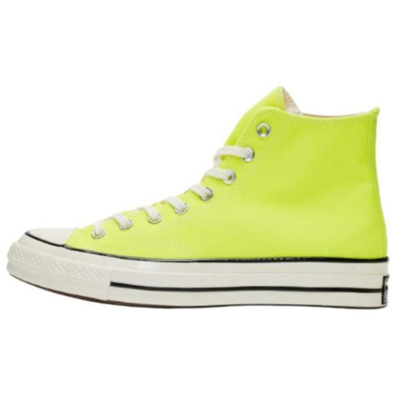 

Converse 1970s Chuck Taylor All Star Sister Riding the Waves High Top Canvas Unisex Lemon Yellow 36