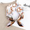 Silk Square Scarf Women 53x53cm Lightweight Pure Mulberry Neck Classic British Style Accessory