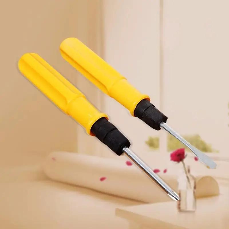 Mini Portable Screwdriver Transparent Head Screwdriver Handle Repair Manual Precision Car Repair Home Necessary Tool Fasteners
