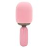 Handheld Karaoke Mic with RGB Light Support Memory Card Portable Wireless Bluetooth Singing Microphone for Kids Adults