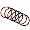 6Pcs Heat Tape Dark Brown 0.24in Wide 36.1yd   High Temp Resistant Pi Film Heat Transfer Tape for Dye Sublimation