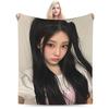 W-Wonhees-S Super Real Me  Warm Soft Blanket  Girls Boys Plush Throw Street Trend Outdoor Flannel Bedspread Sofa Bed Cover