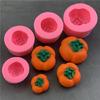 Silicone Mold Canele Shaped Candle Mold Handmade Baking Mold Cake Persimmon
