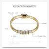 Gold Silver Woman Bracelet Magnetic Clasp Snake Bone Bracelet Fashion Men Bangles  Girls Ladies