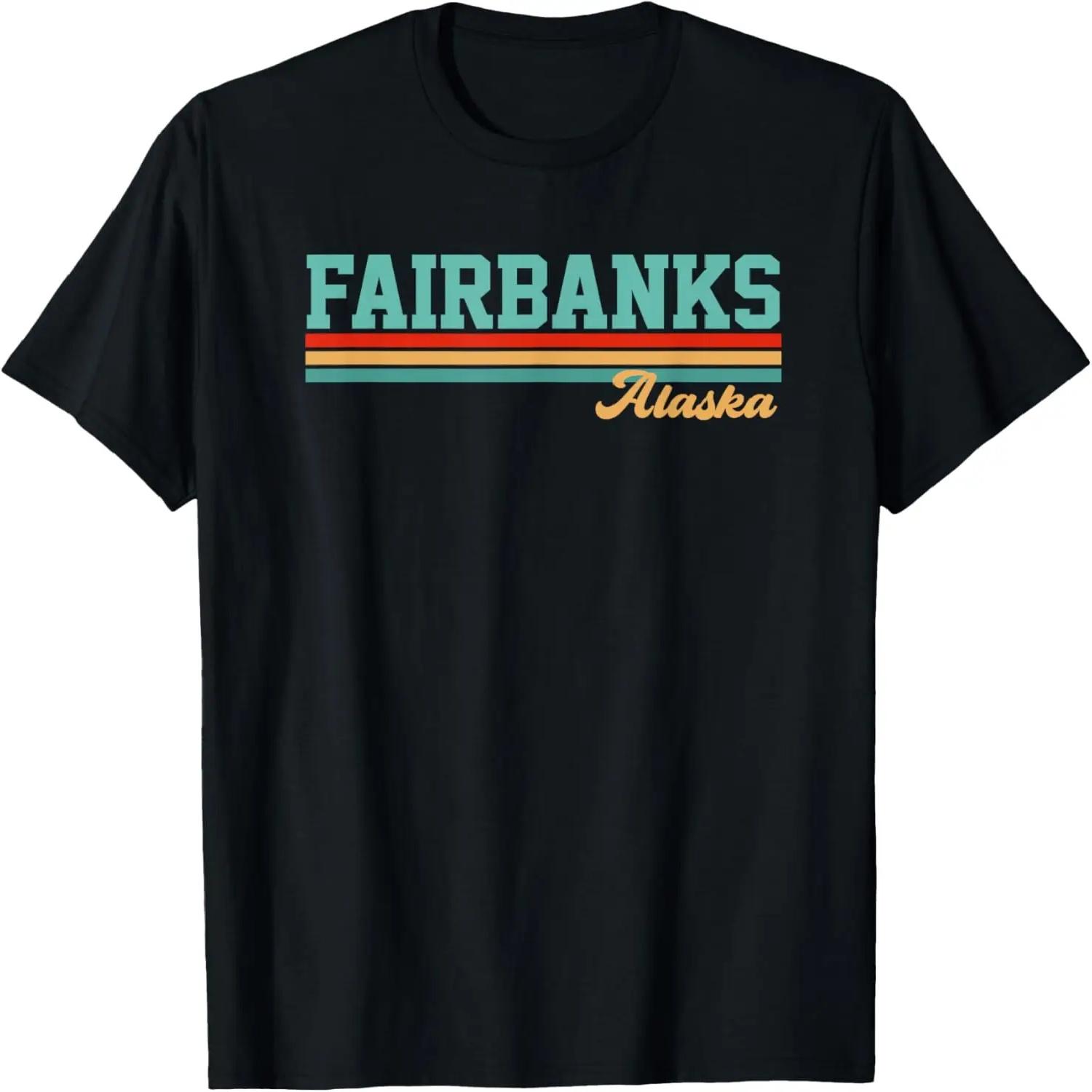Retro Fairbanks Alaska T-Shirt XXXXL