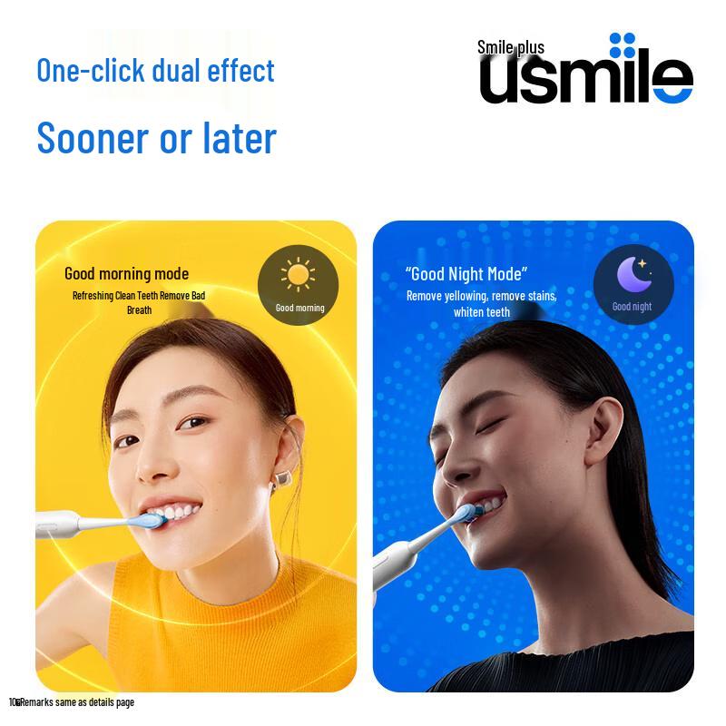

usmile Y20 PRO Sonic Electric Toothbrush CN plug (adapter included)
