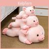 Cartoon Pig Plush Toy With Short Fur For Kids Gift And Cuddle