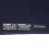 Excellent HERMES Scarf Navy Green Silk Mens Used
