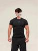 Ny Amerikansk Løbe Sports T-shirt med Kort Ærme, Hurtigttørrende - Elastisk, Åndbar og Afslappet Træningstøj