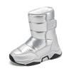 8897 children's snow boots cotton boots winter high-top sleeve Velcro waterproof boys and girls large cotton children classmates