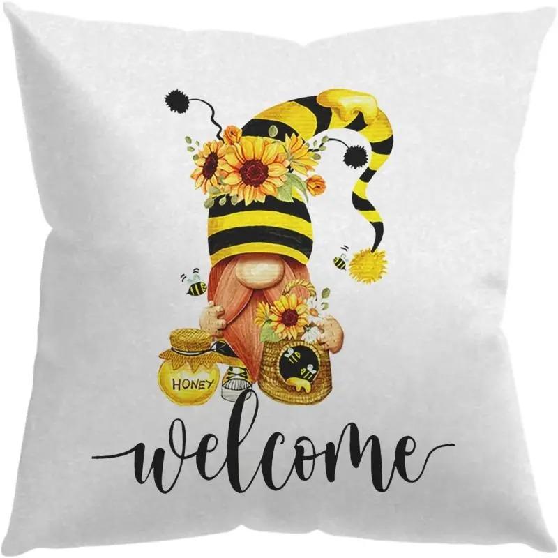 

Cartoon Moon Duck Decorative Pillowcase Living Room Office Home Pillowcase Car Ornaments 40x40cm