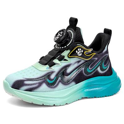 29-39 Children's Plus Size Convenient Rotating Buckle Fashionable Mesh Outdoor Running Casual Sports Shoes