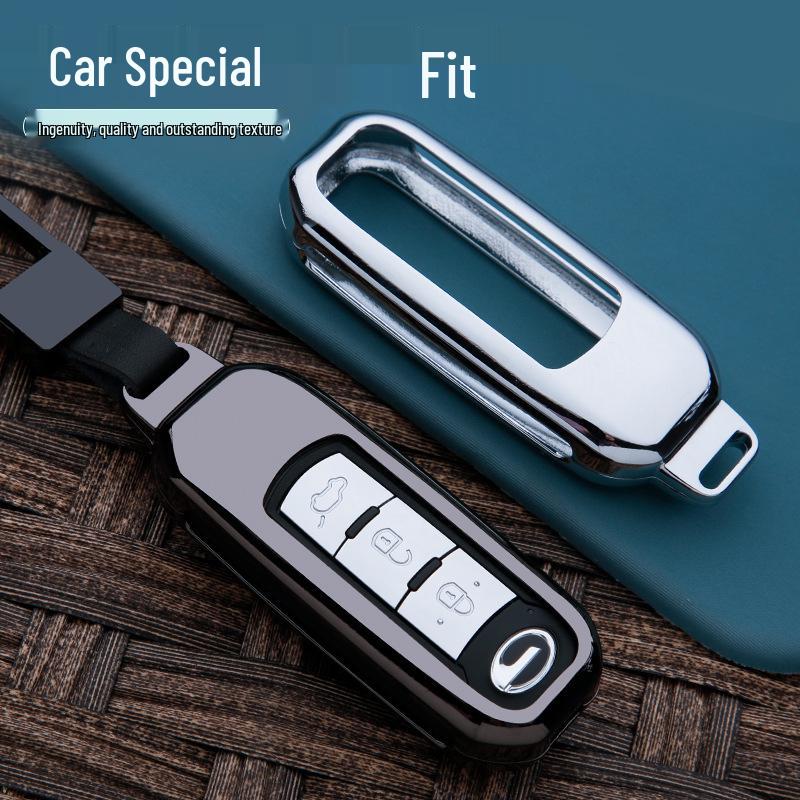 Key Case for GAC Trumpchi GS4/GS3/GA6/GA4/GS5/GA3 - Durable Shell with Buckle