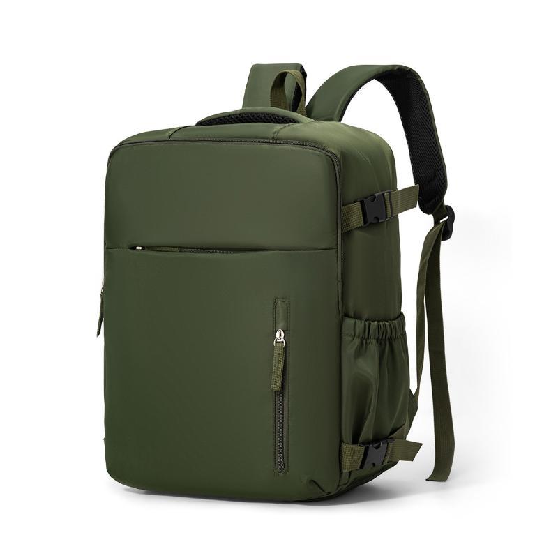 40x30x20cm Handgepäck Reise Rucksack Passt für Alle Billigflieger Große Verschleißfeste Gepäcktasche für Wochenendausflug grün