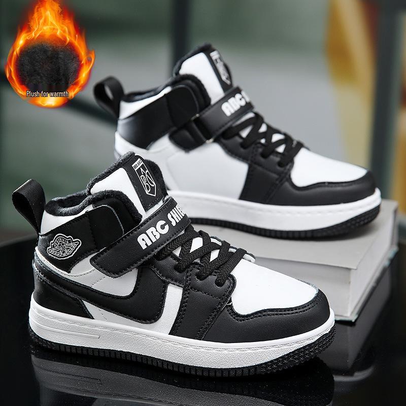 

Kids AJ1 Winter High-Top Board Shoes, Waterproof and Warm, Fashionable Trend for Boys and Girls. 31