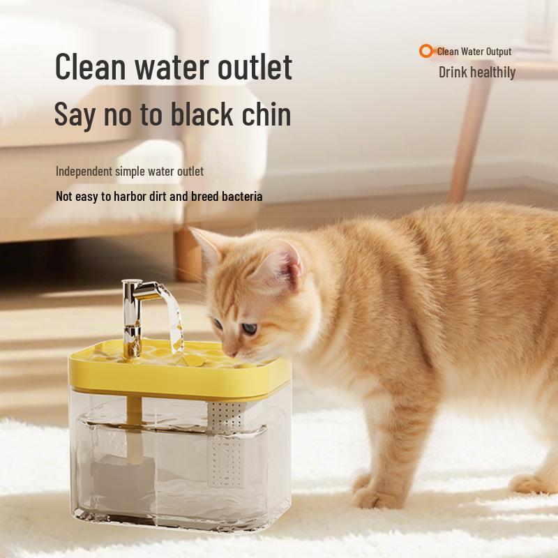 Automatic Cat & Dog Drinking Fountain with Filtered Flowing Water
