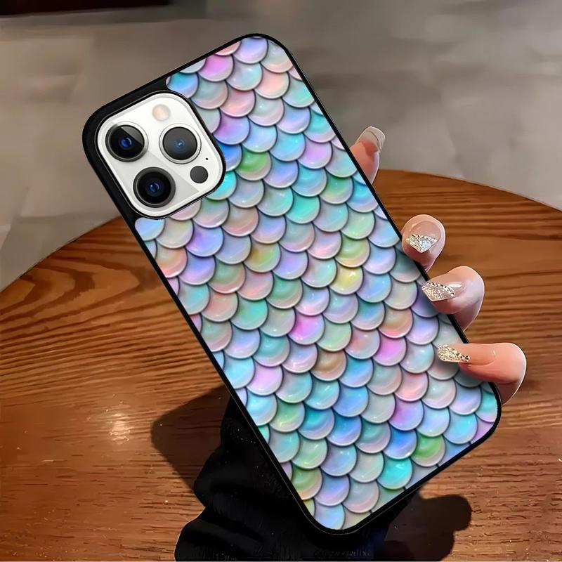 Mermaid Phone Case For iPhone 17 Air 16 15 14 13 12 11 Pro Max Max Plus Bumper Case Cover