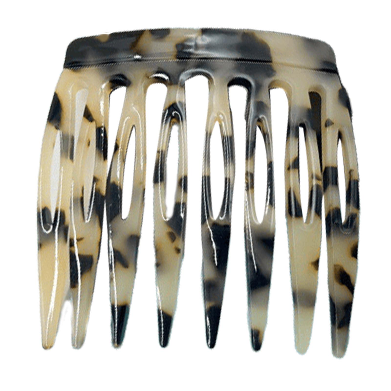 

1 шт., боковые гребни для волос, французский твист-дизайн с ацетатным покрытием, маленькие зажимы для волос, аксессуары для женщин, надежная укладка 3