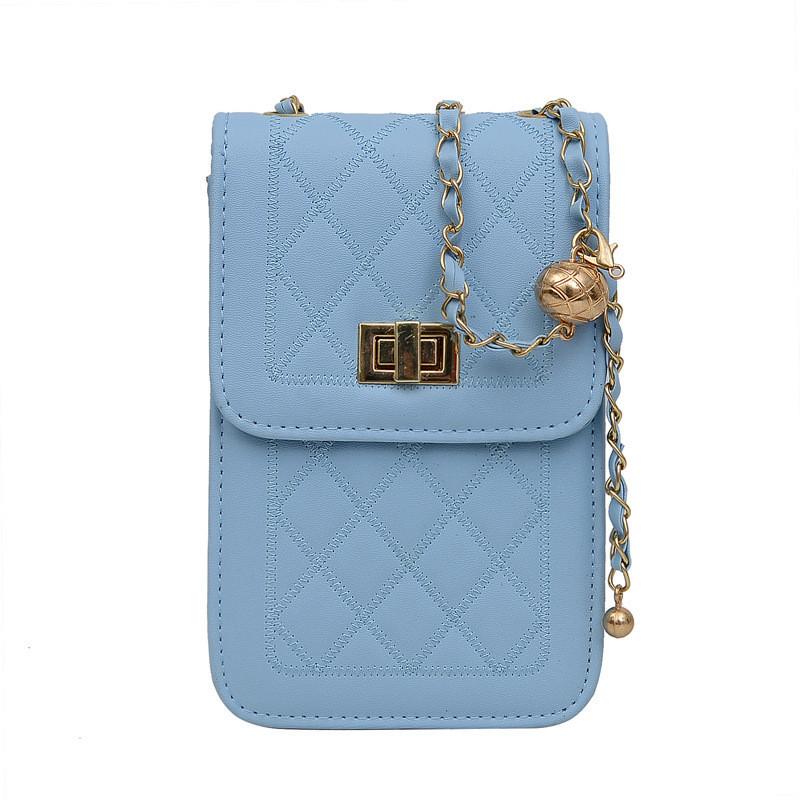 Chic Trendy Pu Leather Quilted Chain Bag 2024 Fresh Spring Collection For Women