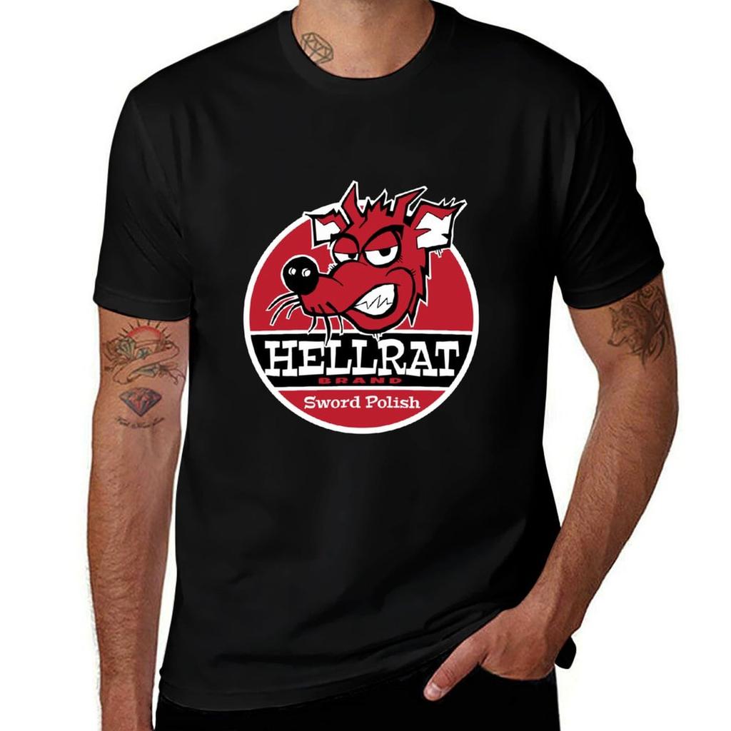 HellRat Sword Polish TShirt Basic Lightweight Short Sleeve Tee