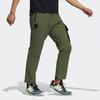 Adidas Gwall Pants with Contrast Pocket Men Bottoms Green H23099