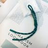 Hand-woven Color Bag Hanging Mobile Phone Lanyard Fashionable Handmade DIY Braided Rope Pendant Diamond Knot Keychain