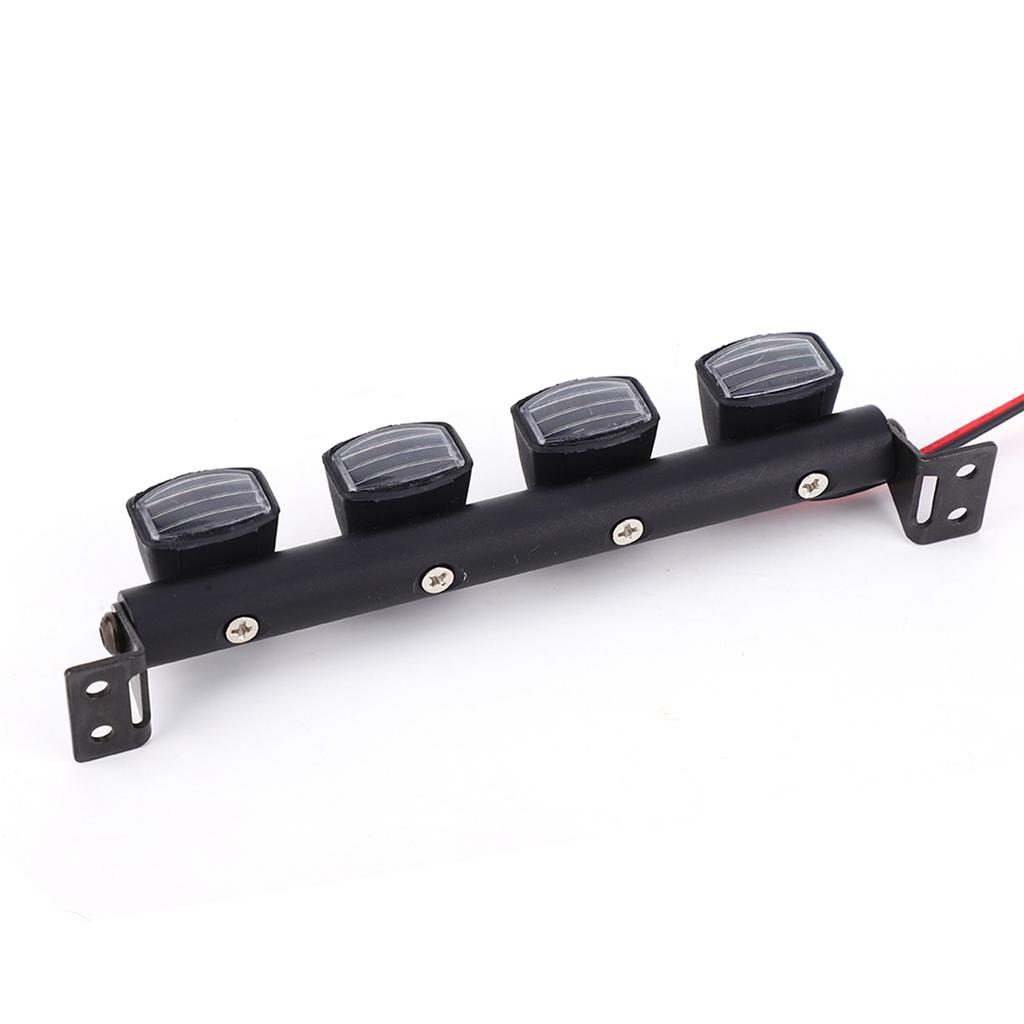 1 10 Scale RC Crawler Car Roof Light Bar Spotlights Fit for TRX4 90046 SCX10 Pull Car