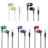 Earbuds Heavy Bass Stereo Plastic Sports Headset for Walking
