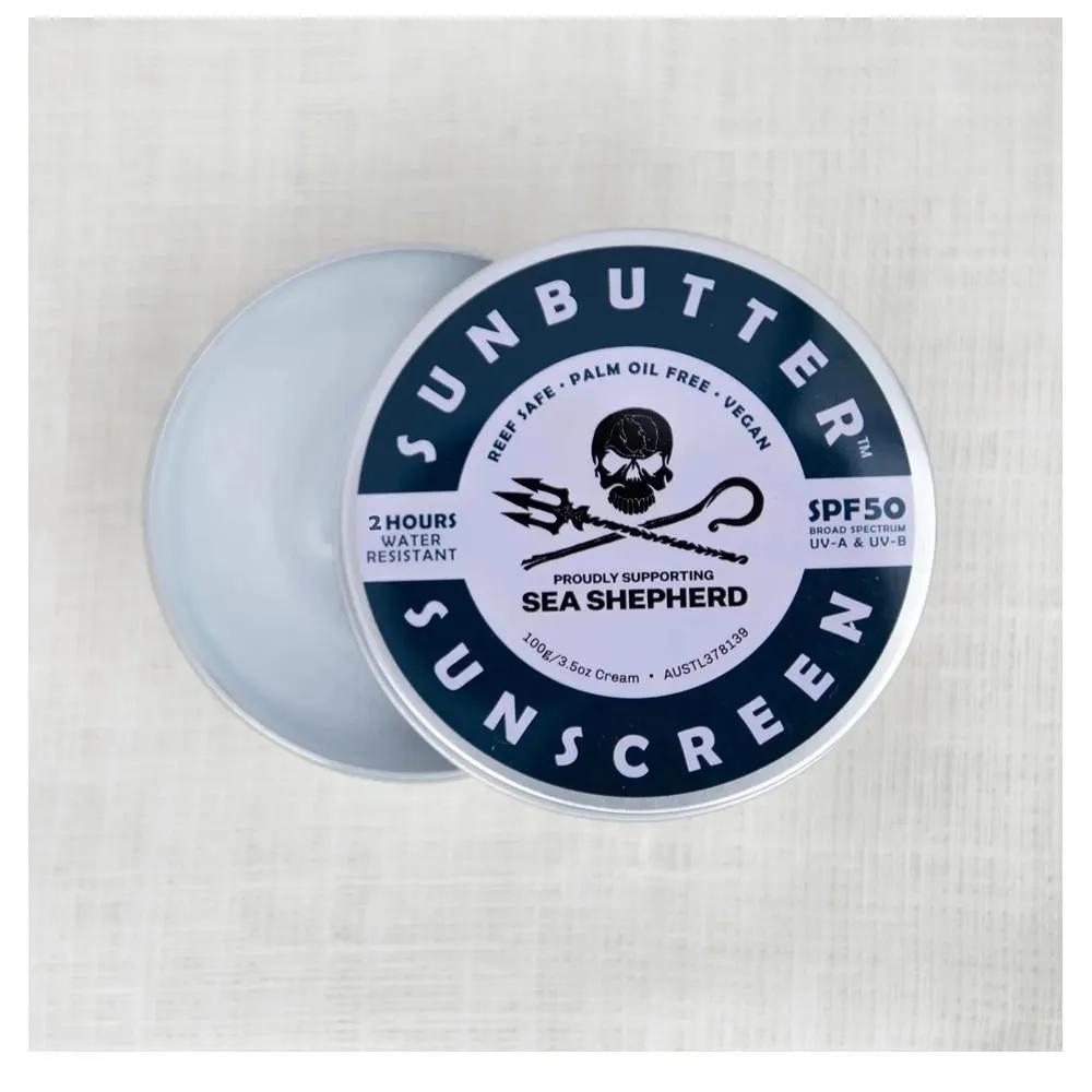 

SunButter Sea Shepherd SPF50 Sunscreen 100g