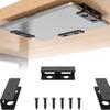 With Screw Metal Under Desk Laptop Mount Space Saving Screw Mounting Under Table Notebook Organizer Metal Frame