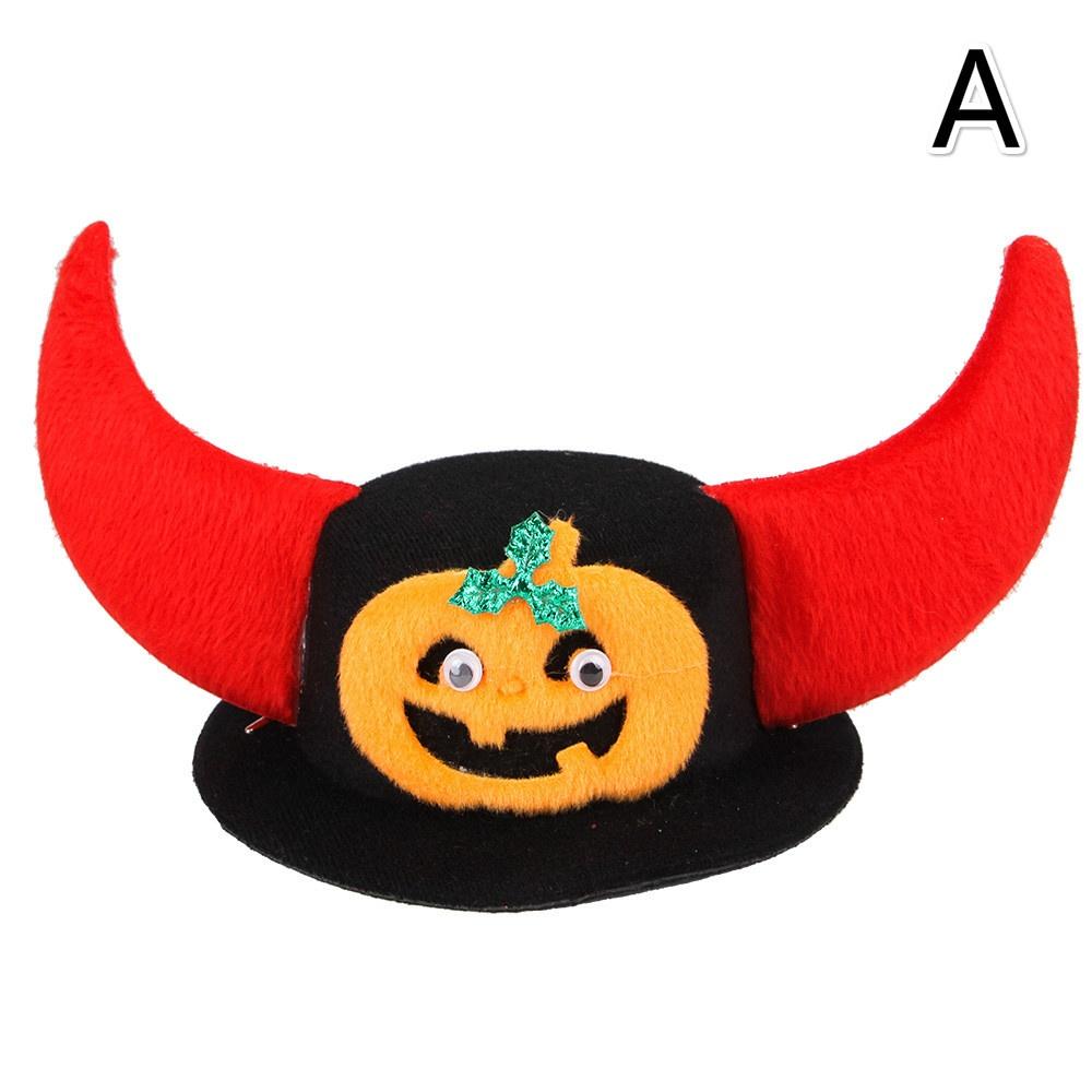 1PC Halloween Party Decoration Christmas Claus Pet Cat Dog Pumpkin Hat Puppy Cute Funny Cosplay
