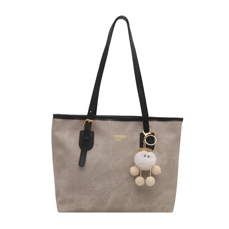 Street Style Tote Bag With Special Material Large Capacity For Daily Use