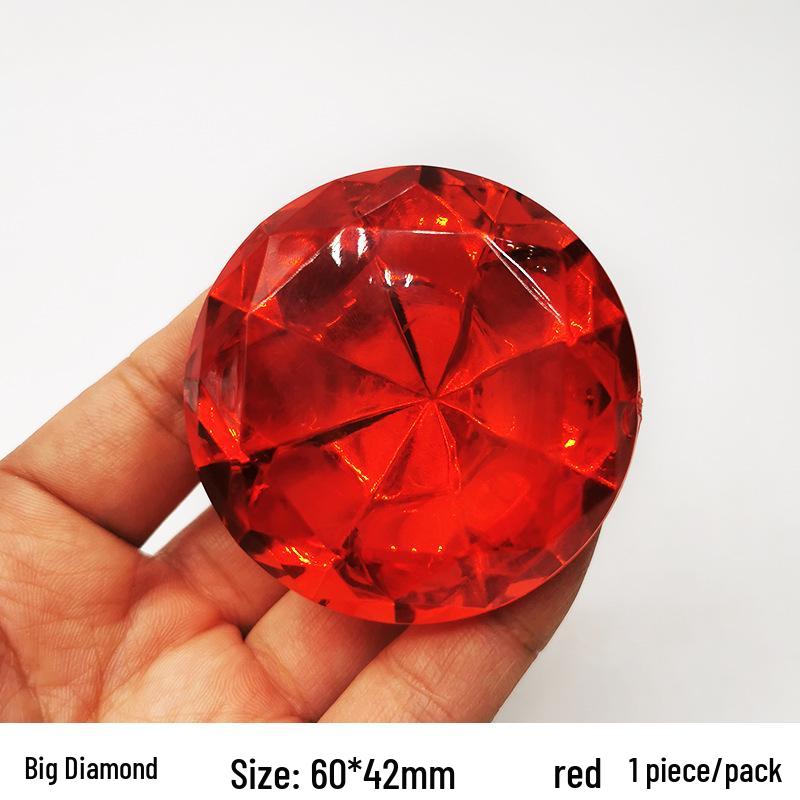Dreamy Crystal Wishing Star: Rotating Seven-Color Desktop Ornament with Crushed Ice Design