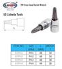 LICOTA 3/8" Drive Phillips Screwdriver Socket Set (PH1-PH4)