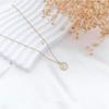 Mustard Seed Faith Pendant Necklace, Gold-Tone Stainless Steel, Silver Chain Christian Religious Jewelry Gift