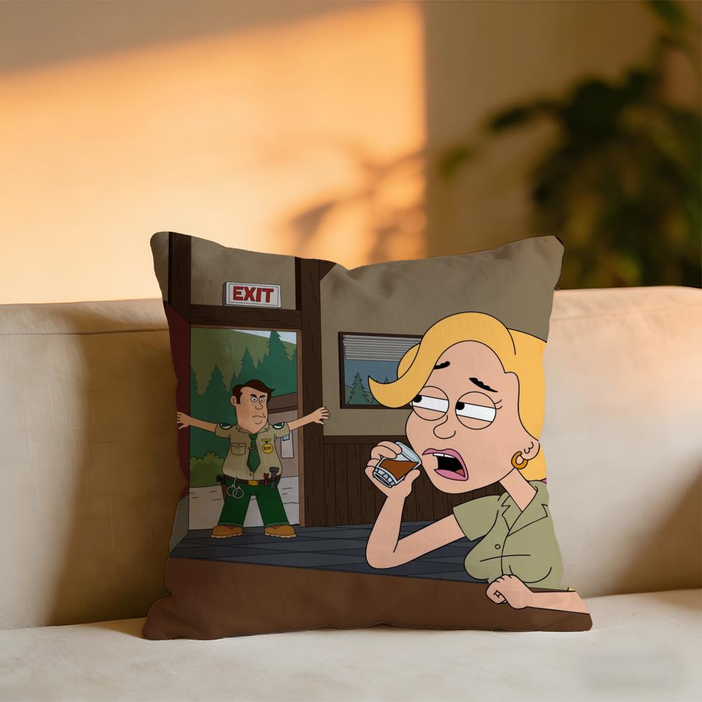 

Brickleberry Cushion Cover Cozy Velvet Throw PillowSoft Warm Cushion For Sofa Bed 30x30 cm