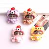 Cartoon Cat Girl DIY Resin Keychain & Magnet - Cute Kawaii Accessories