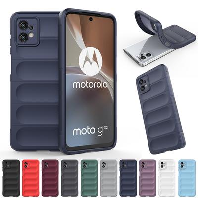Für Motorola Moto G32 Hülle Silikon Weiche TPU Schutz Handyhülle Für Moto G32 G 32 MotoG32 6.5 Robuste stoßfeste Rückseite