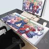 Larger Hoshimachi Suisei Hololive Mousepad Overlock Keyboard Office Mouse Pad Computer Non-slip HD Printing Anime Girl Desk Mat