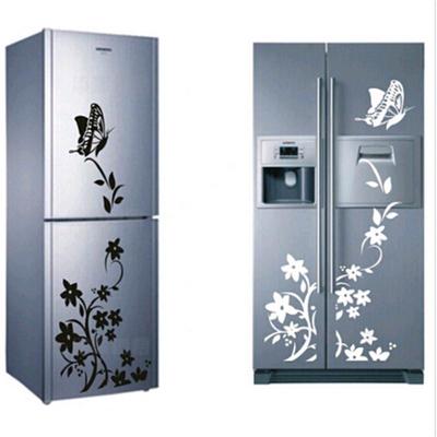 Creative Refrigerator Sticker Butterfly Pattern Wall Stickers Home Decor Christmast Gift